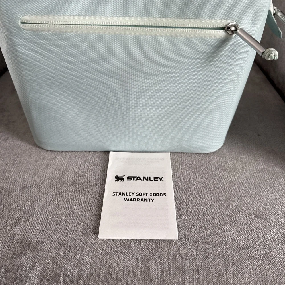 Stanley 10 Cans/7.4qt All Day Julienne Mini Bag Cooler  Mint Green/Blue